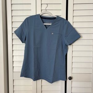 Fabletics Scrubs Elemental Blue Scrub Set